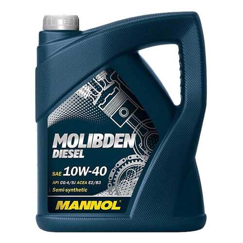 Моторное масло Mannol Molibden Diezel 10W-40 5л в Шелл