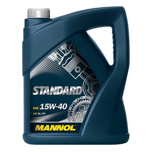 Моторное масло Mannol Standard 15W-40 5л в Шелл