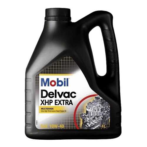 Моторное масло Mobil Delvac XHP Extra 10W-40 4л в Шелл
