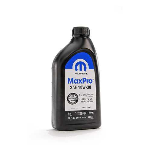 Моторное масло MOPAR MaxPro SAE 10W-30 (0,946л) в Шелл