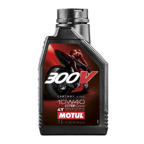 Моторное масло Motul 300V 4T FL Road racing 10W-40 1л в Шелл