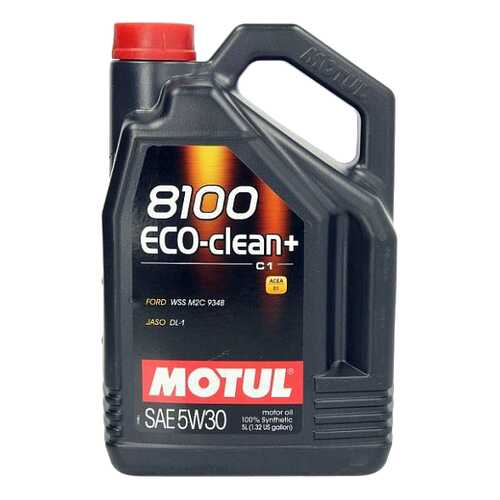 Моторное масло Motul 8100 Eco-clean+ 5W-30 5л в Шелл