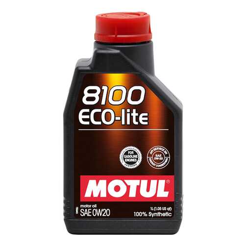 Моторное масло Motul 8100 Eco-lite 0W-20 1л в Шелл