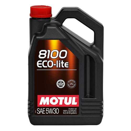 Моторное масло Motul 8100 Eco-lite 5W-30 5л в Шелл