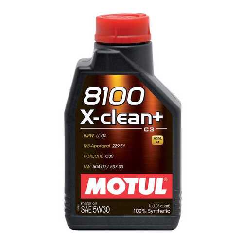 Моторное масло Motul 8100 X-clean + 5w-30 1л в Шелл