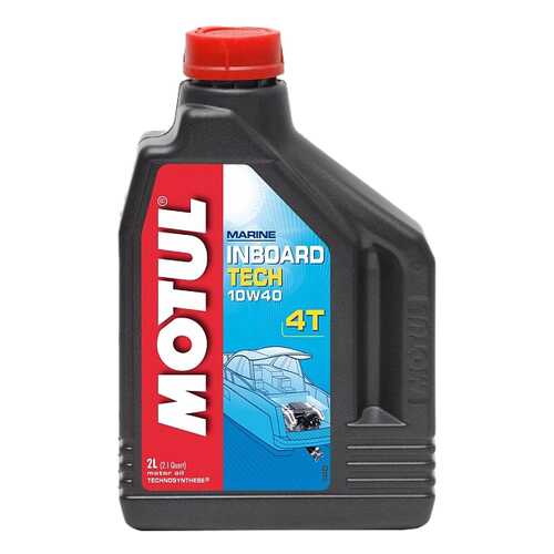 Моторное масло Motul Inboard Tech 4T 10W-40 2л в Шелл