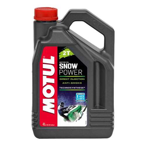 Моторное масло Motul Snowpower 2T 5W-30 4л в Шелл