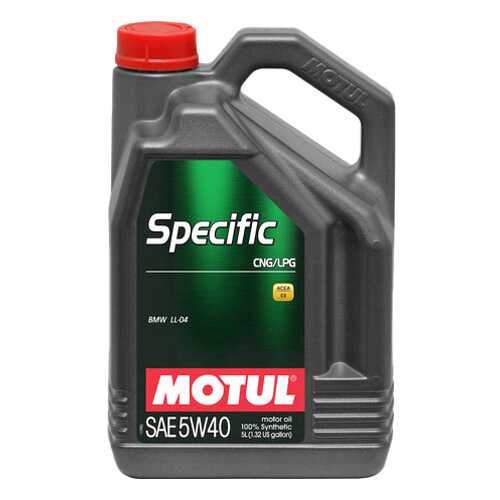 Моторное масло Motul Specific CNG/LPG 5W-40 5л в Шелл