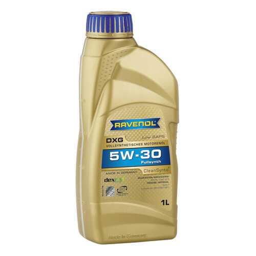 Моторное масло Ravenol DXG SAE 5W-30 1л в Шелл