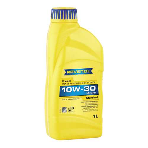 Моторное масло Ravenol Formel Standard SAE 10W-30 1л в Шелл