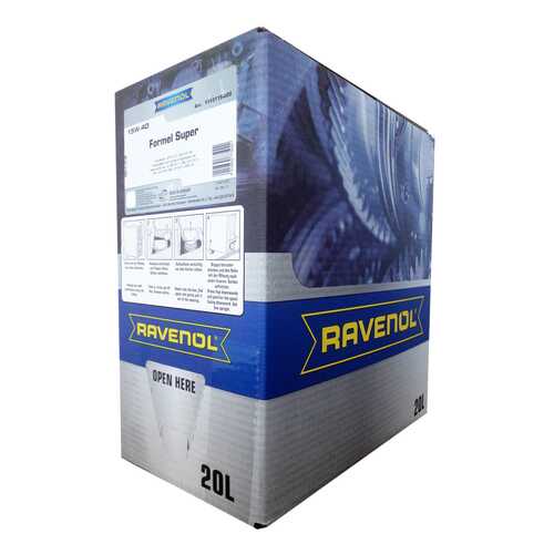 Моторное масло Ravenol Formel Super SAE 15W-40 20л в Шелл