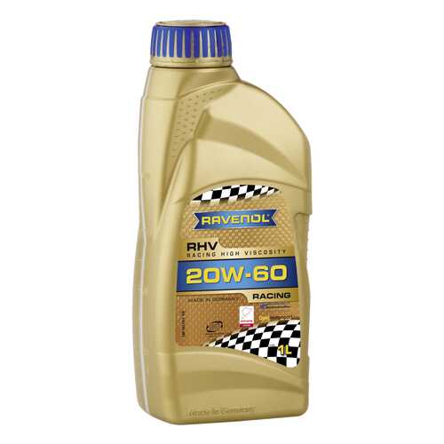 Моторное масло Ravenol RHV Racing High Viscosity SAE 20W-60 1л в Шелл