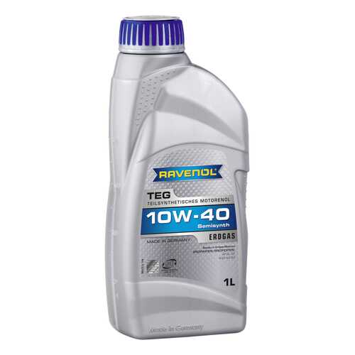 Моторное масло Ravenol TEG SAE 10W-40 1л в Шелл