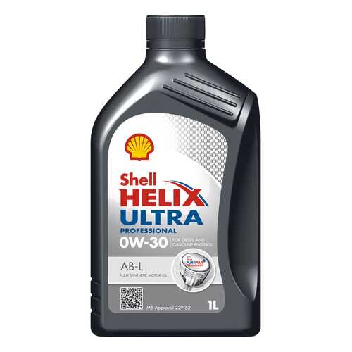 Моторное масло Shell Helix Ultra Professional AB-L 0W-30 1л в Шелл