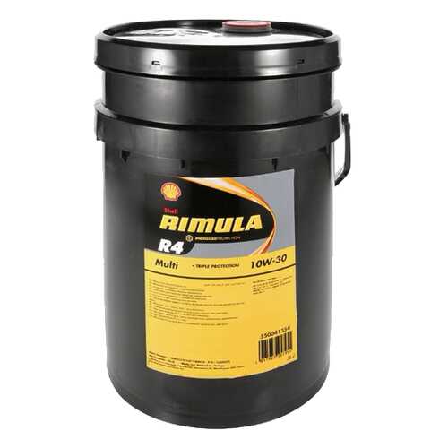 Моторное масло Shell Rimula R4 Multi 10W-30 20л в Шелл