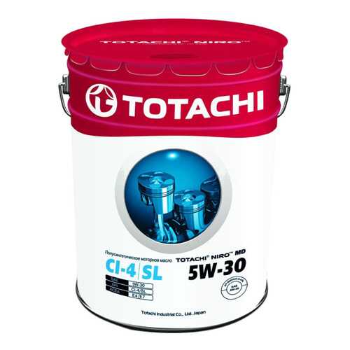 Моторное масло Totachi Niro MD Semi-Synthetic CI-4/SL 5W-30 19,34л в Шелл