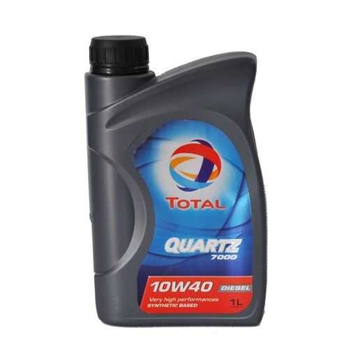 TOTAL 10740301 Моторное масло QUARTZ D 7000 10W40 SN 1L аналог 201534 в Шелл