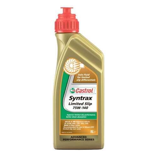 Трансмиссионное масло Castrol Syntrax Limited Slip 75w140 1л 1543CD в Шелл