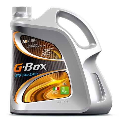 Трансмиссионное масло G-Energy G-Box ATF Far East IT кан.4л (3 380 г) в Шелл
