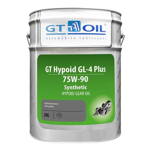 Трансмиссионное масло GT OIL 75w90 20л 8809059408490 в Шелл