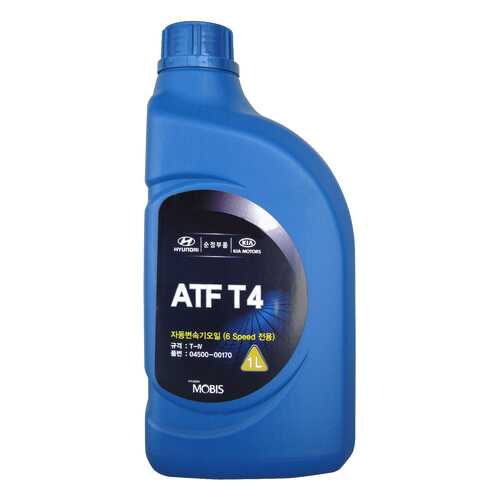 Трансмиссионное масло Hyundai-KIA ATF T4 1л 0450000170 в Шелл
