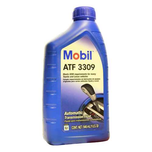 Трансмиссионное масло Mobil ATF 3309 0.946л 112610 в Шелл