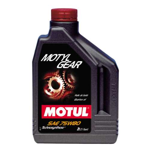 Трансмиссионное масло MOTUL Motylgear 75w80 2л 101155 в Шелл