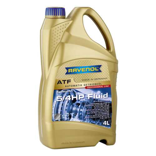 Трансмиссионное масло RAVENOL ATF 5/4 HP 4л 1212104-004-01-999 в Шелл