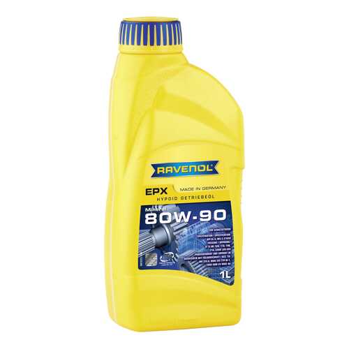 Трансмиссионное масло RAVENOL Getriebeoel EPX 80w90 1л 1223205-001-01-999 в Шелл