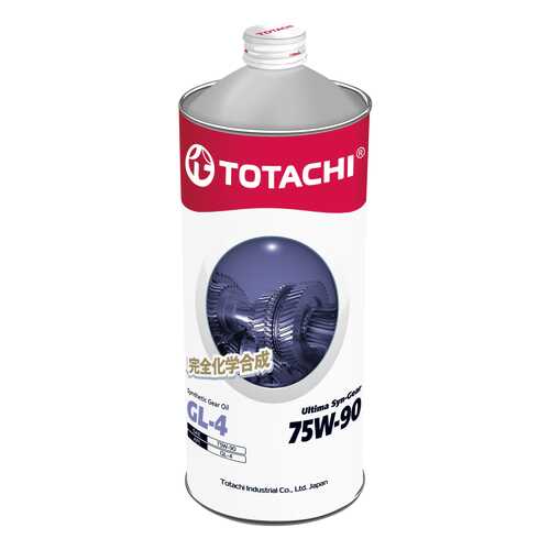 Трансмиссионное масло TOTACHI Ultima Syn-Gear 75w90 1л 4589904931543 в Шелл