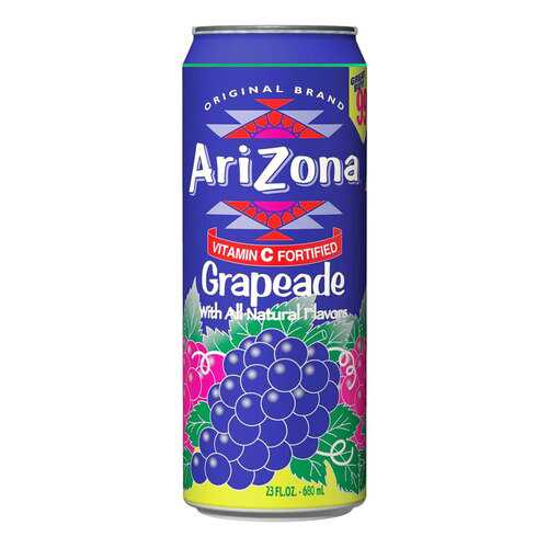 Напиток Arizona grapeade в Шелл