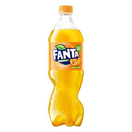 Напиток безалкогольный сильногазированный Fanta апельсин с витамином С пластик 0.9 л в Шелл