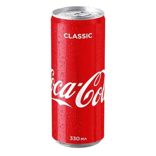 Напиток газированный Coca-Cola classic жестяная банка 0.33 л в Шелл