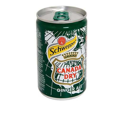 Напиток газированный Ginger Ale, Schweppes, 0.15 л, Великобритания в Шелл