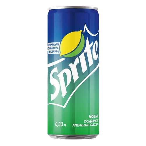 Напиток газированный Sprite жестяная банка 0.33 л в Шелл