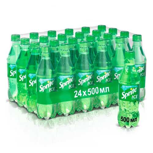 Спрайт без сахара SPRITE Zero Мята-лимон 500 мл (коробка 24 штуки) в Шелл