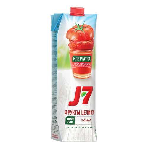 Сок J7 томат T-Pack 0,97л*2 шт в Шелл