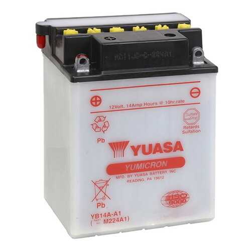 Аккумулятор Yamaha YB1-4AA10-00-00 /BTY-YB14A-A1-00 /BRP 715900171 Yuasa YB14A-A1 YB14A-A1 в Шелл